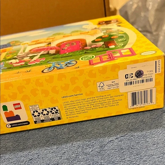 LEGO Animal Crossing Set with Blue, Red, and Green - Never Opened - Picture 7 of 8